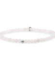 Sparkling Jewels Armband | Moonstone Saturn small - Silver 4mm SB-GEM54-ADD-4MM - PansiteNederland.nl