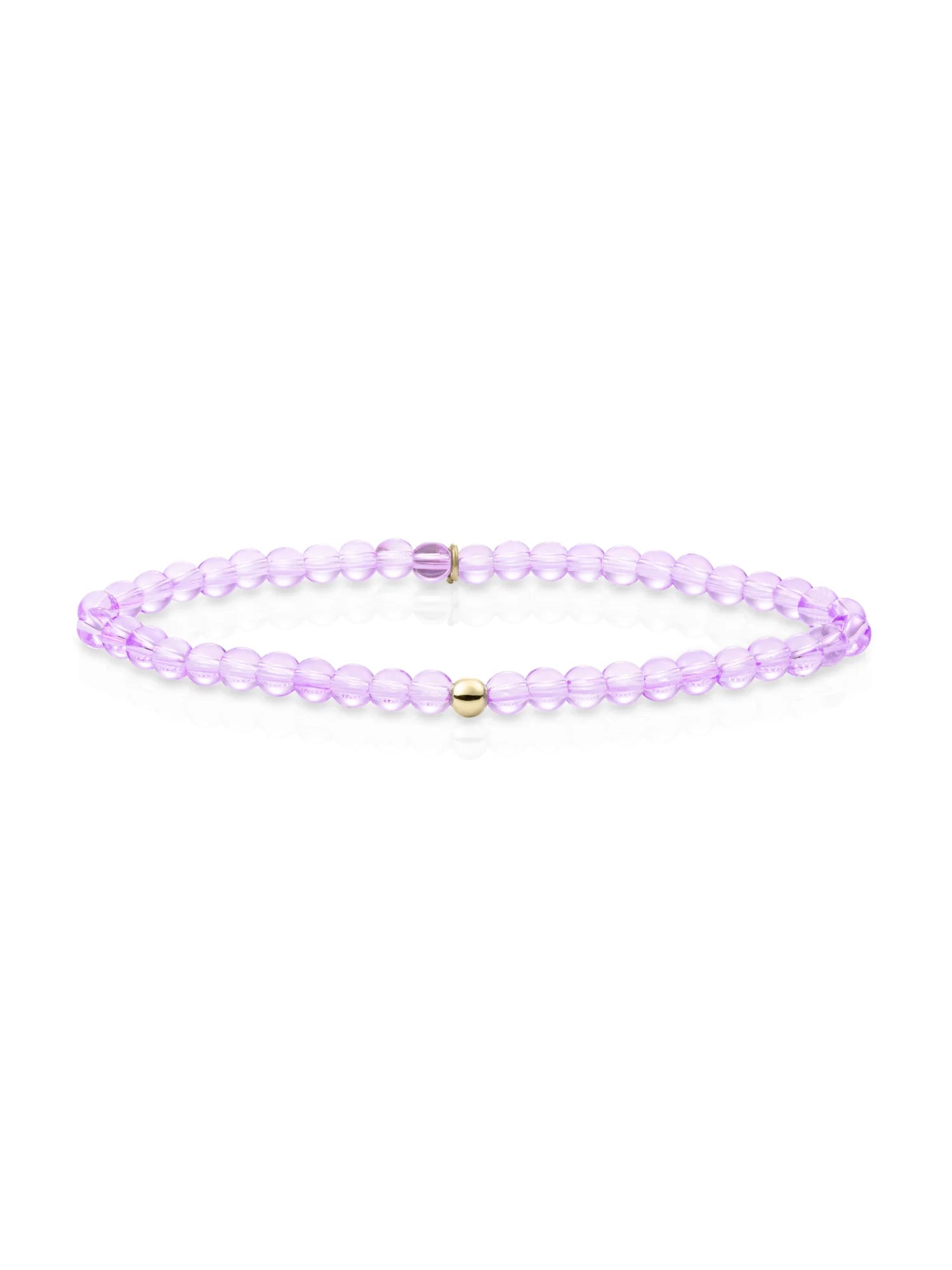 Sparkling Jewels Armband Kwarts SBG-GEM41-ADD-4MM Goudkleurig