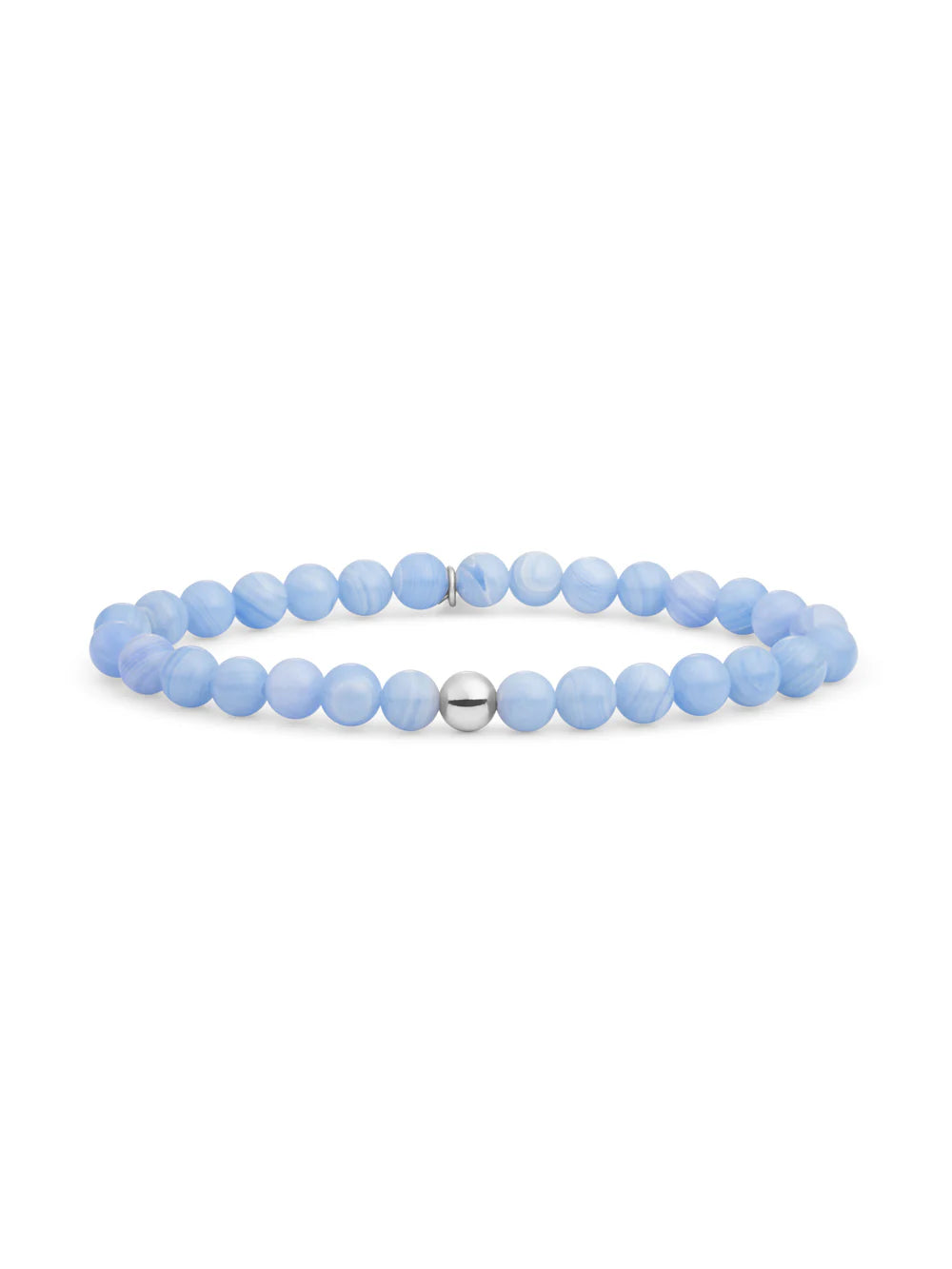 Sparkling Jewels Armband Kantagaat SB-GEM47-ADD-6MM Zilverkleurig