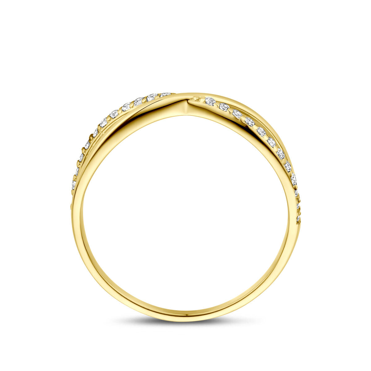 Fantasy Collection Ring zirkonia 14K geelgoud