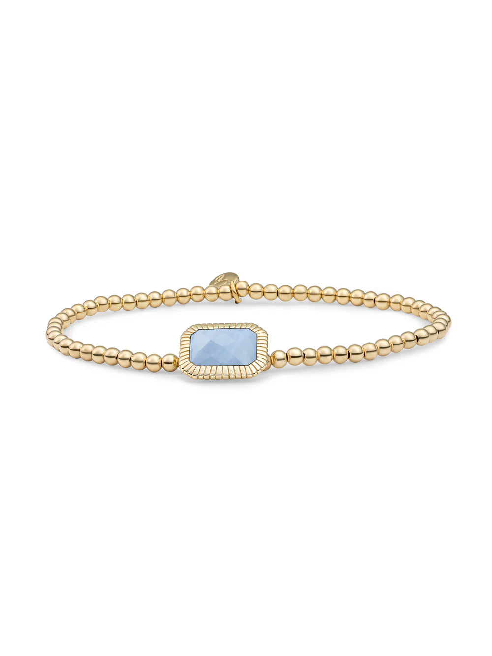 Sparkling Jewels Armband Kantagaat SB-G-3MM-BAG47 Goudkleurig