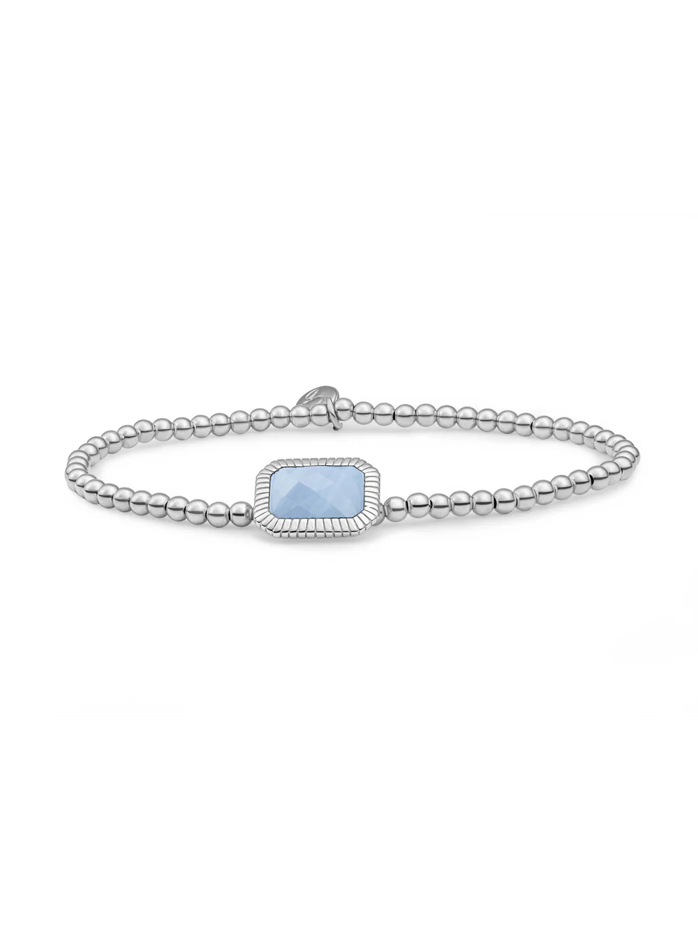 Sparkling Jewels Armband Kantagaat SB-S-3MM-BAG47 Zilverkleurig