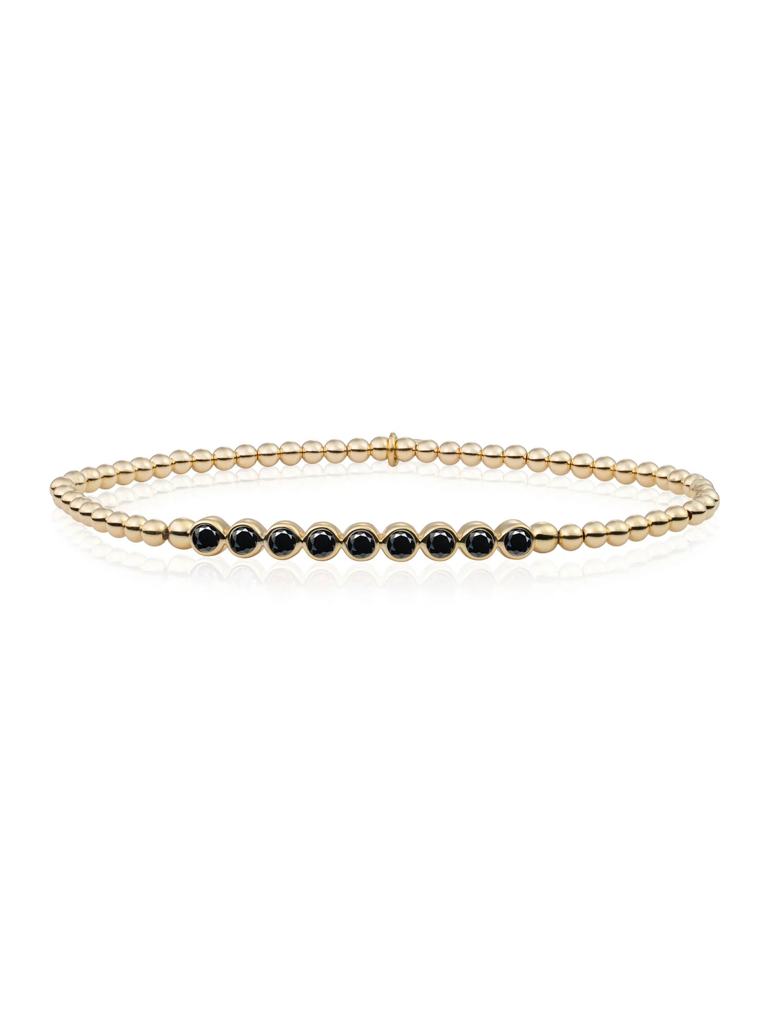 Sparkling Jewels Armband Kristal SB-G-3MM-TB04 Zilverkleurig
