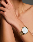 Rosefield horloge RMGSG-R01 Pearl Edit Gold - PansiteNederland.nl