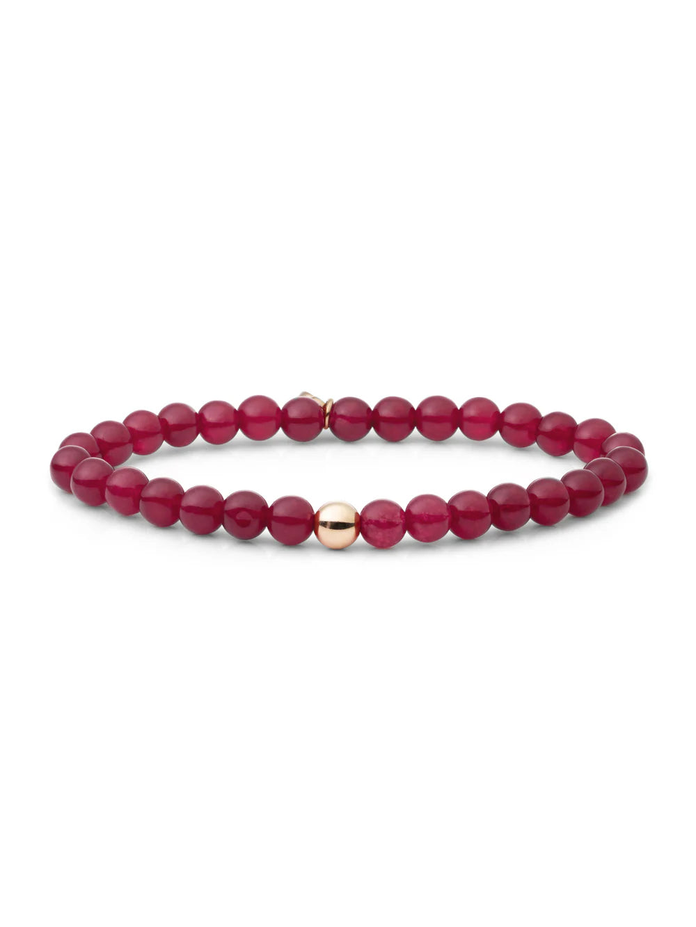 Sparkling Jewels Armband Jade SBG-GEM49-ADD-6MM Zilverkleurig