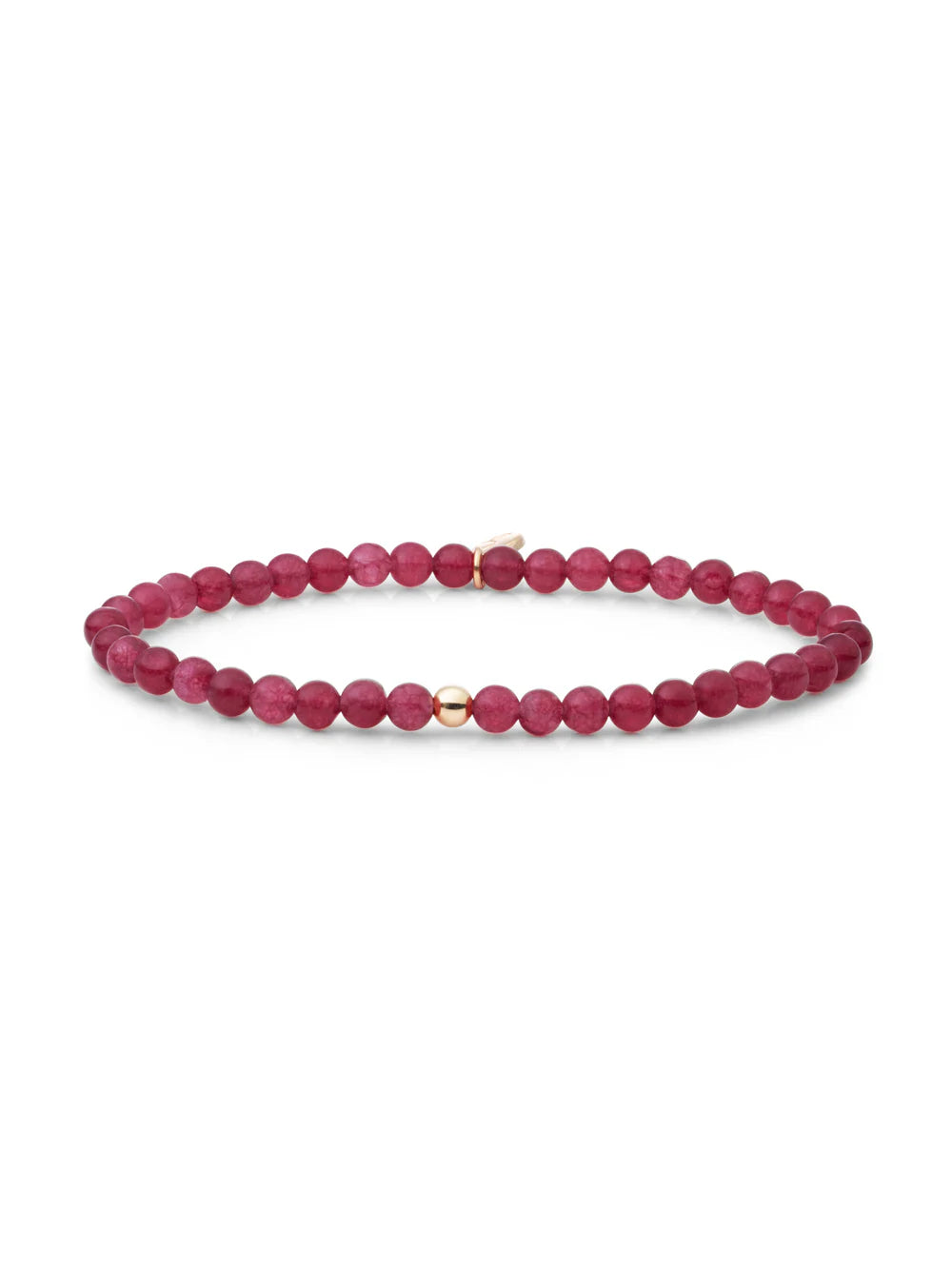 Sparkling Jewels Armband Jade SBG-GEM49-ADD-4MM Goudkleurig