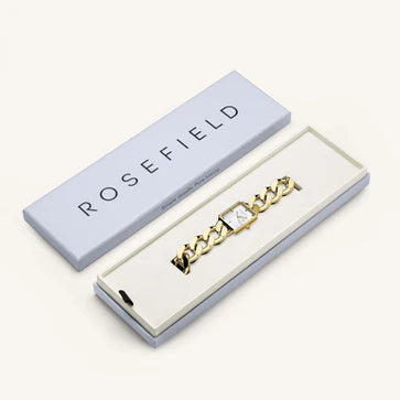 Rosefield Dameshorloge SWGSG-O55 Goudkleurig 19.5x24mm