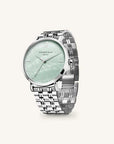 Rosefield horloge UGSSS-U38 The Upper East Side Green Pearl Silver - PansiteNederland.nl