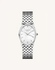 Rosefield horloge OWGSS-OV03 The Oval White MOP Steel Silver - PansiteNederland.nl