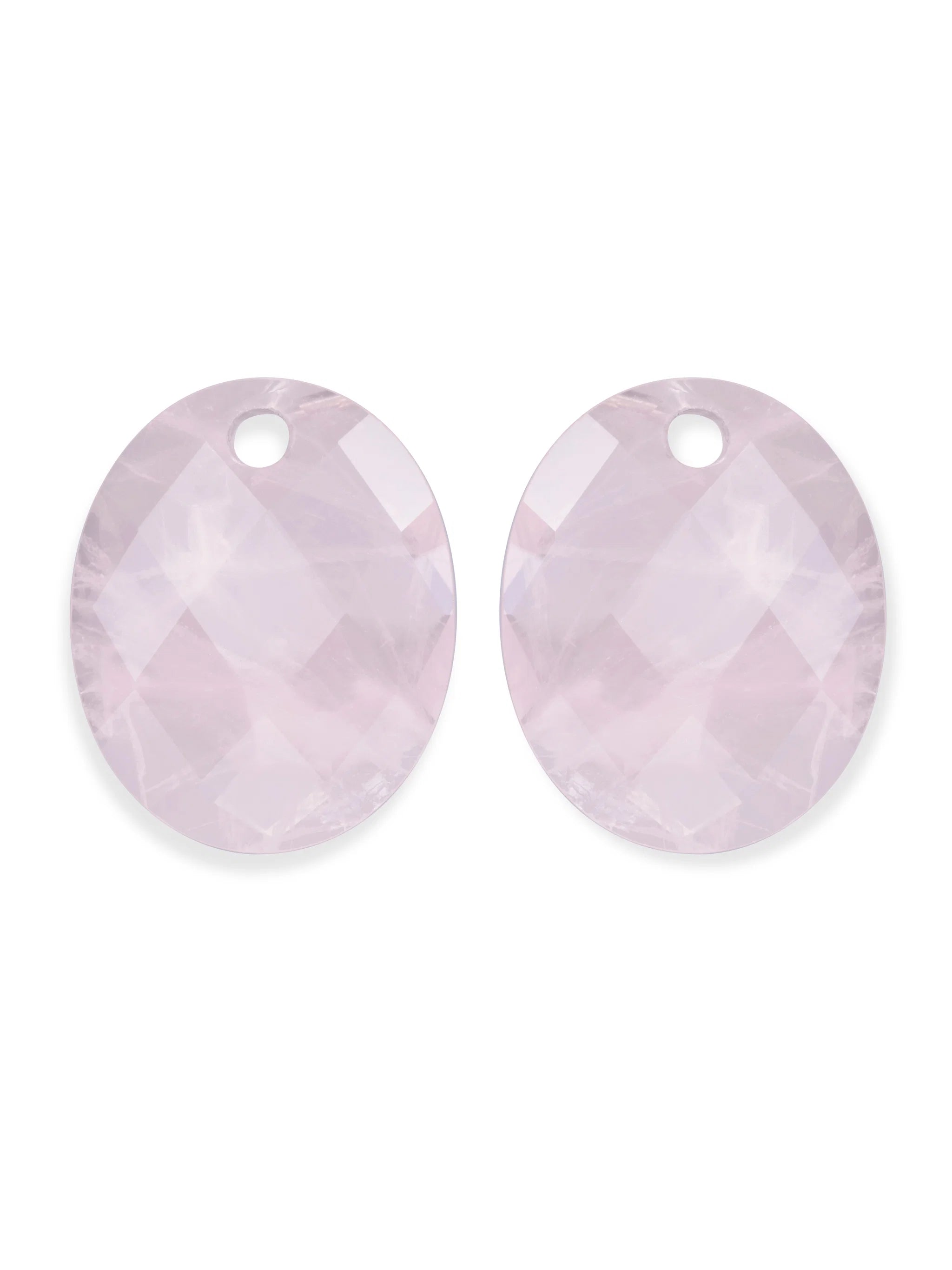 Sparkling Jewels Oorstenen Rozenkwarts EAGEM13-RO