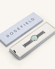 Rosefield horloge UGSSS-U38 The Upper East Side Green Pearl Silver - PansiteNederland.nl
