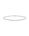 Sparkling Jewels Armband Uneven Bangle Silver Small SB-BAS-02