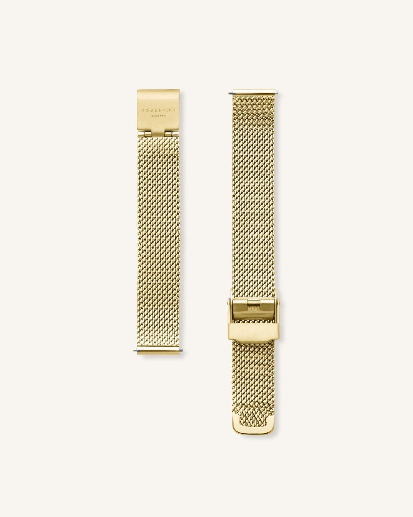 Rosefield Dameshorloge OWGMG-OV10 Goudkleurig 24x29mm