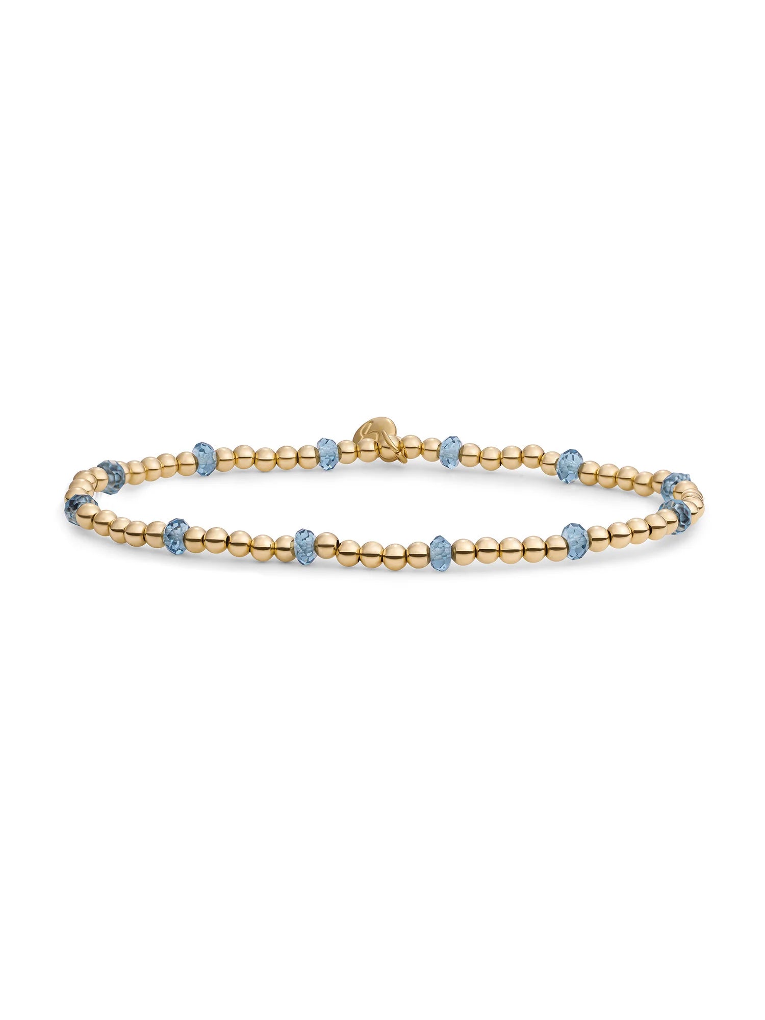 Sparkling Jewels Armband Kwarts SBG-GEM67-MIX-FCTRDL Goudkleurig