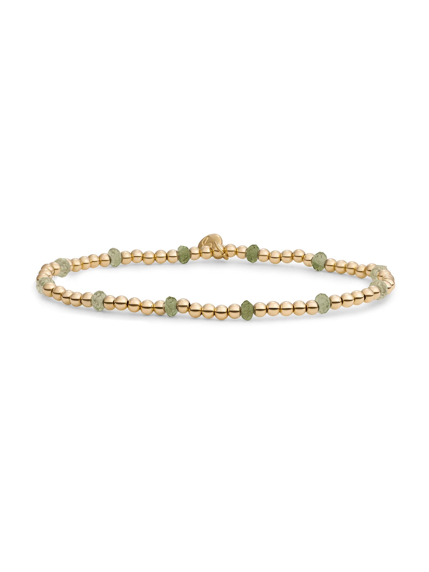 Sparkling Jewels Armband Jade SBG-GEM64-MIX-FCTRDL Goudkleurig