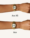Rosefield horloge ASSSS-A20 The Ace XS Silver Sunray Steel Silver - PansiteNederland.nl