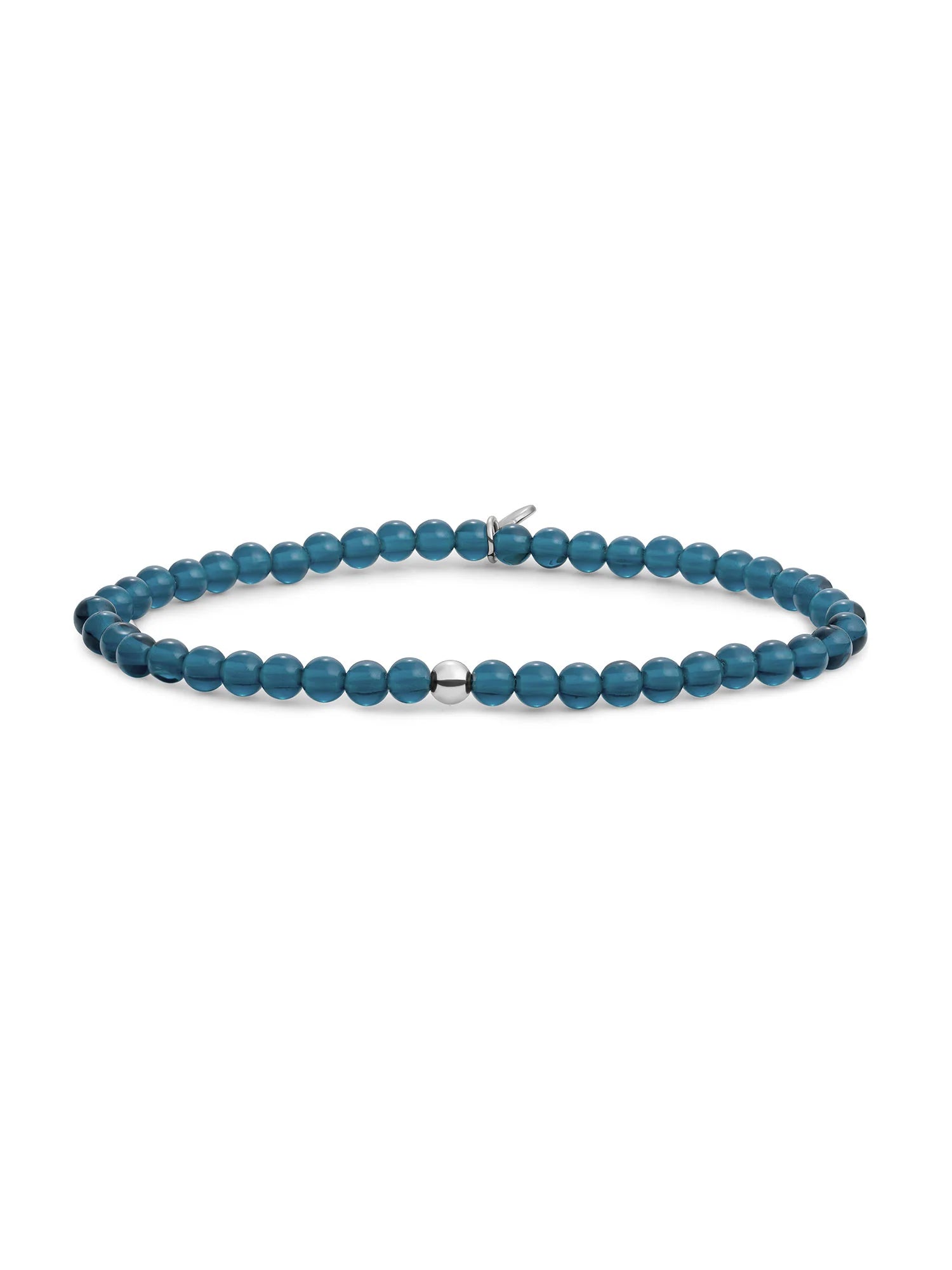 Sparkling Jewels Armband Kwarts SB-GEM67-ADD-4MM Zilverkleurig
