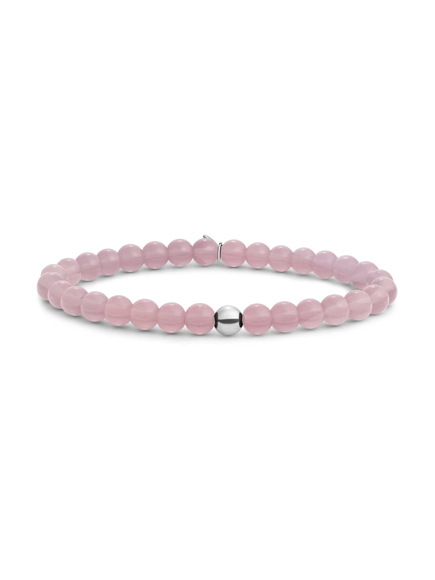 Sparkling Jewels Armband Opaliet SB-GEM66-ADD-6MM Zilverkleurig