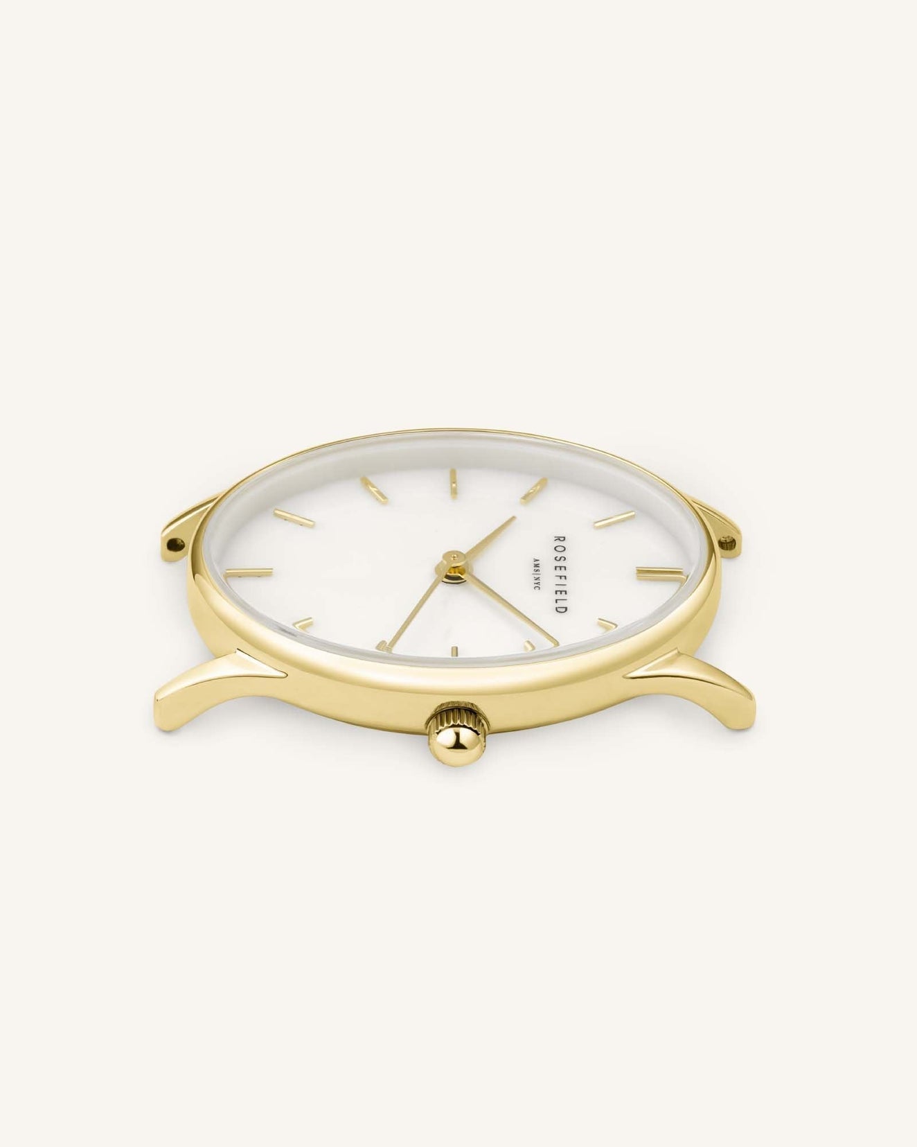 Rosefield Dameshorloge OWGMG-OV10 Goudkleurig 24x29mm
