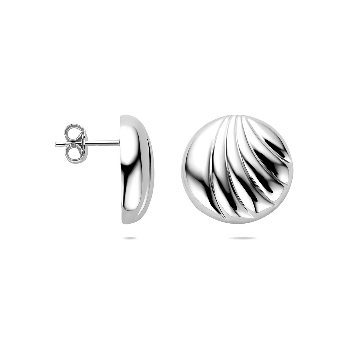 Fantasy Collection Oorbellen 18 mm zilver