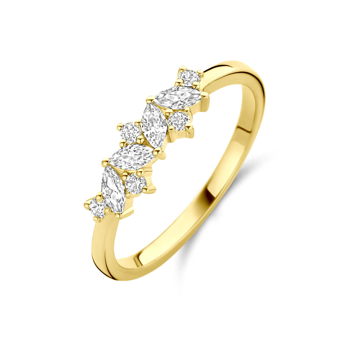 Fantasy Collection Ring zirkonia 14K geelgoud