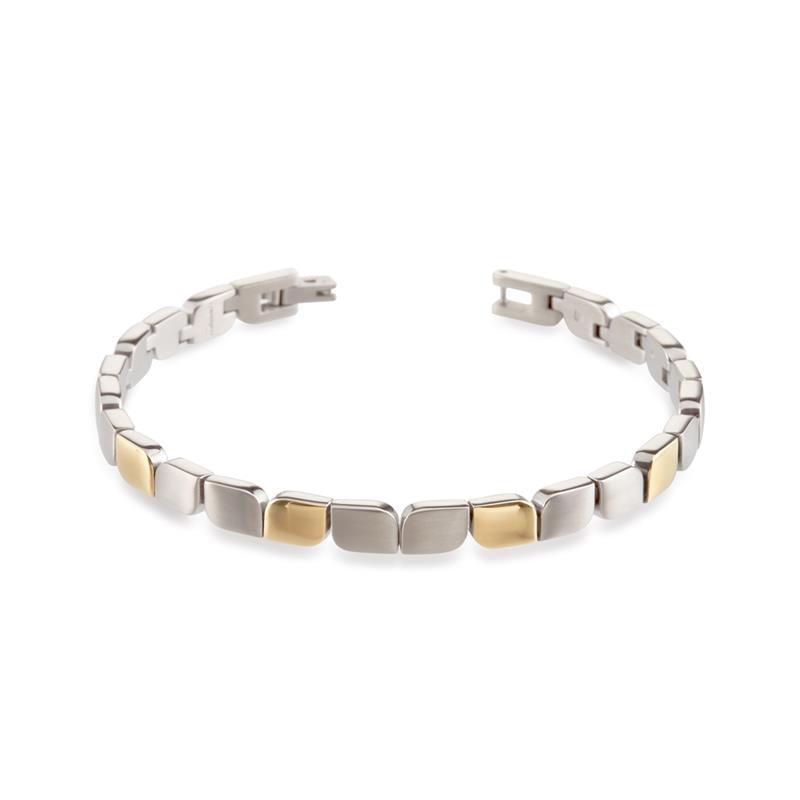 Boccia Titanium Armband 03007-02 Zilverkleurig 200 mm