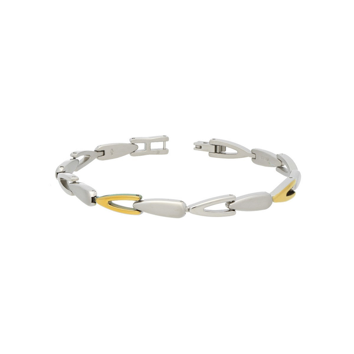Boccia Titanium Armband 03033-02 Goudkleurig 200 mm