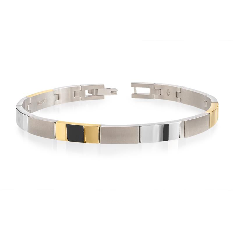 Boccia Titanium Armband 03036-02 Zilverkleurig 200 mm