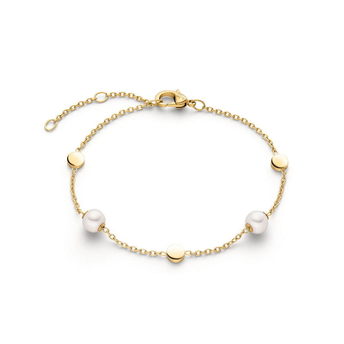 Boccia Titanium 03060-02 Armband met parel - PansiteNederland.nl