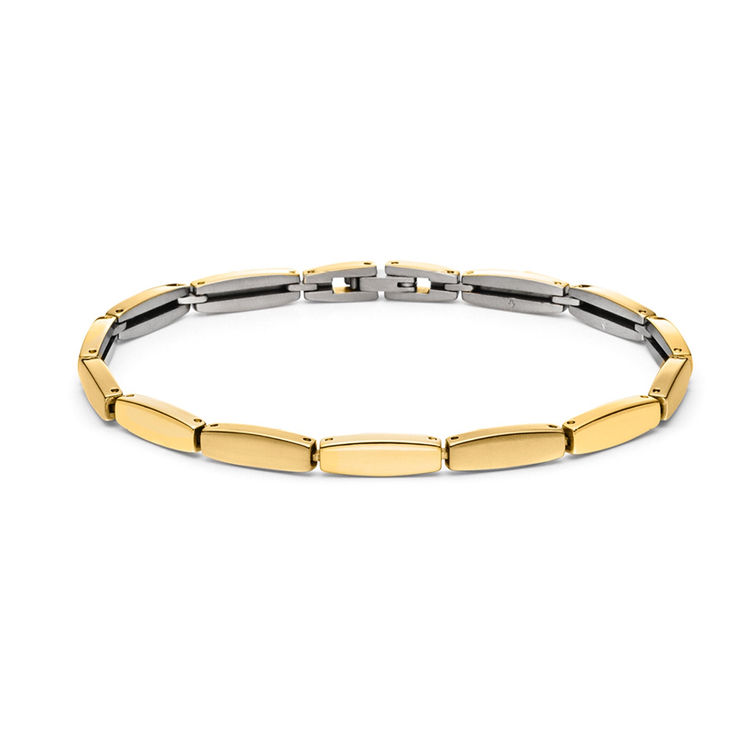 Boccia Titanium Armband 03063-03 Goudkleurig 200 mm