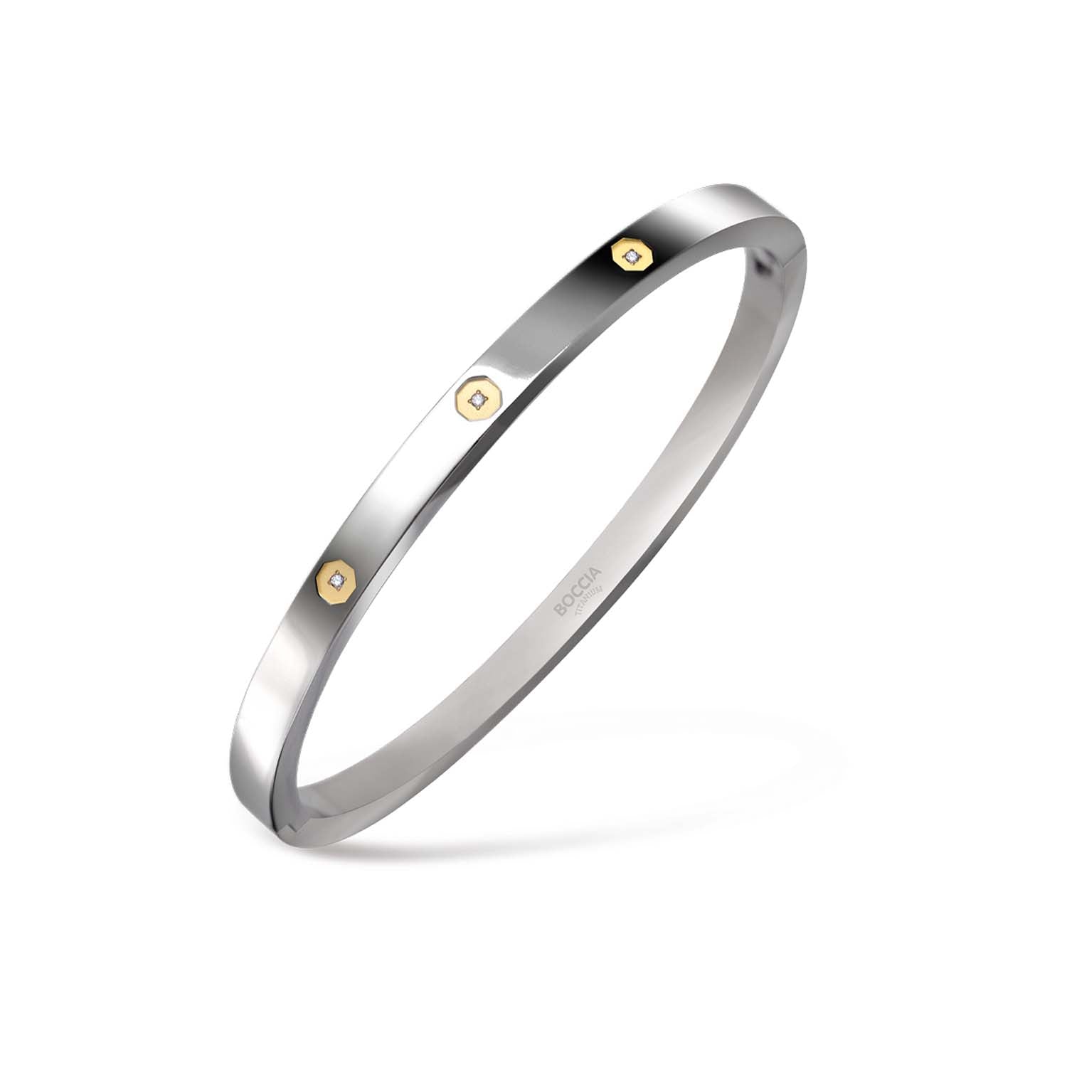Boccia Titanium 03074-03 Dames Armband Bicolor