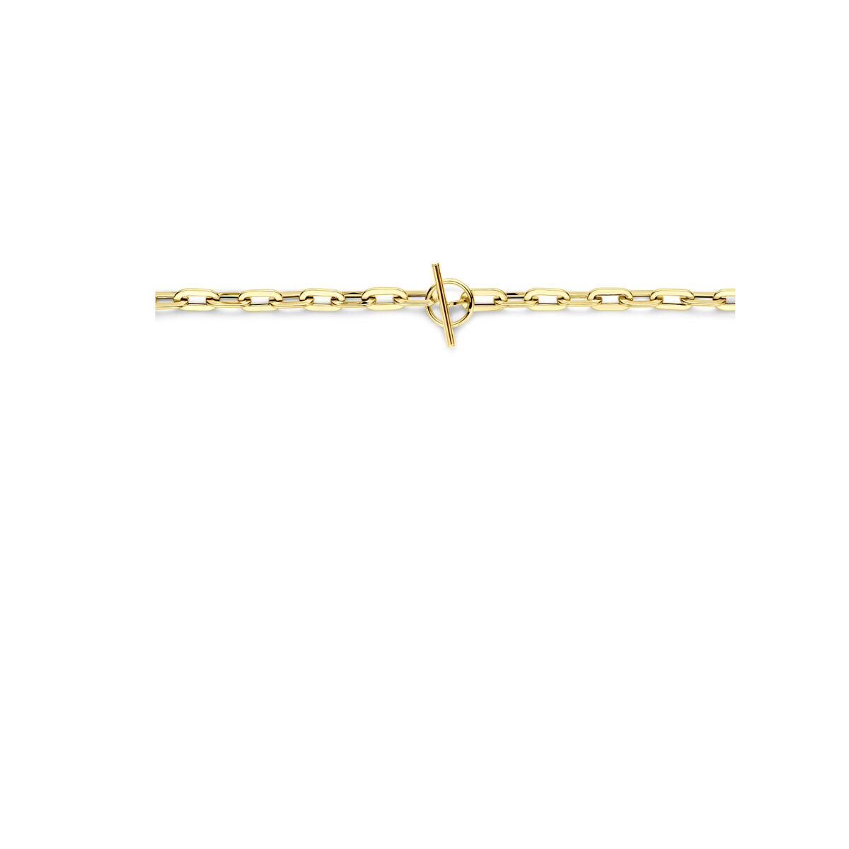 Fantasy Collection Collier kapittelslot 5,5 mm 45 cm 14K geelgoud