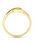 14K Geelgoud Ring Met Zirkonia 4030898 - PansiteNederland.nl