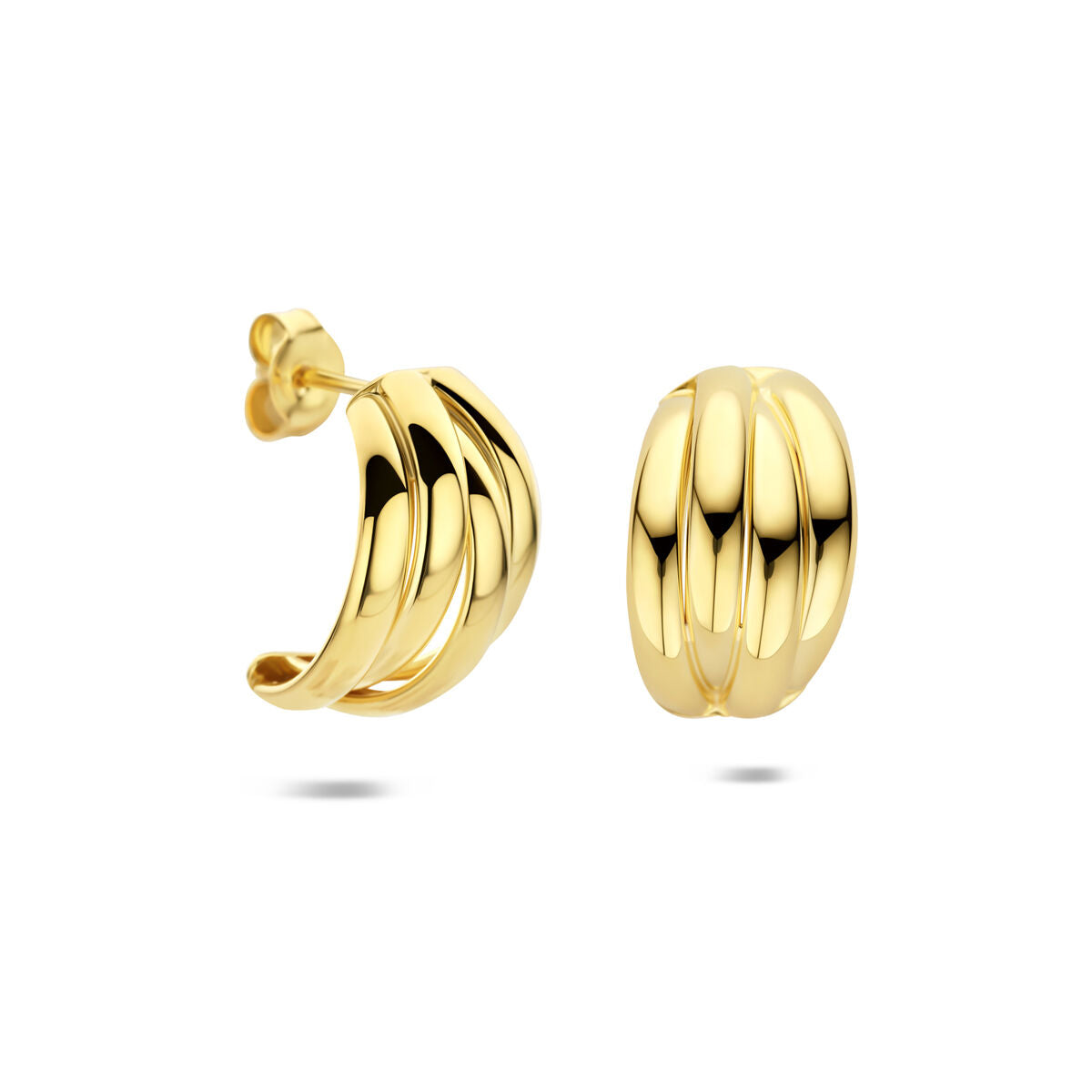 Fantasy Collection Oorbellen 19 mm 1 micron zilver verguld