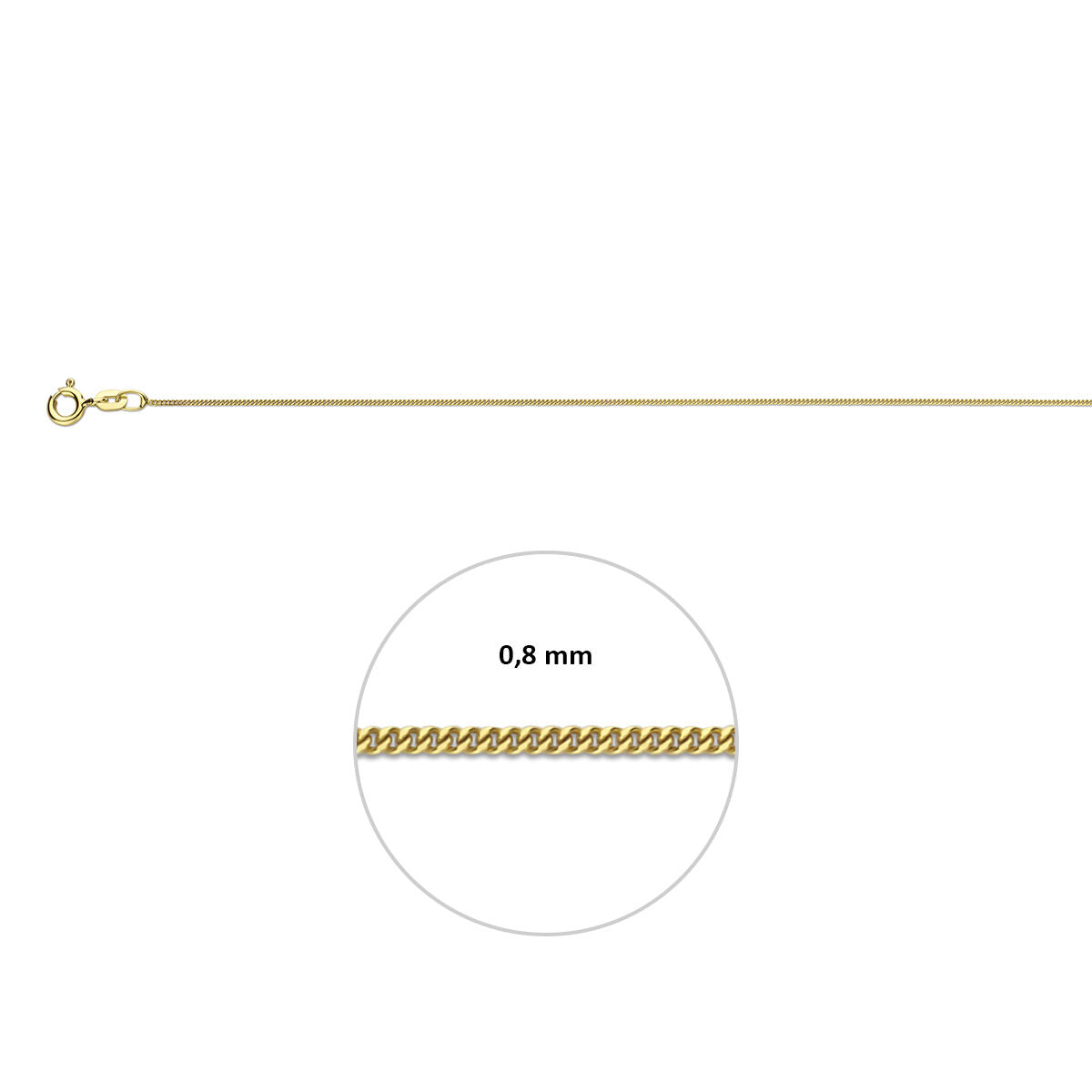 Fantasy Collection Ketting 14K Geelgoud 4016336