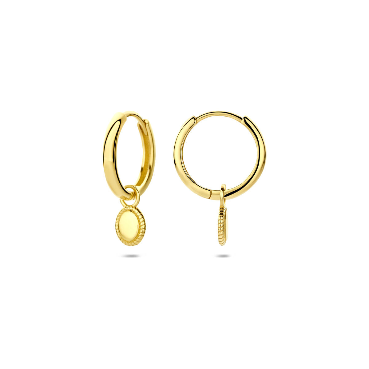 Fantasy Collection Oorbellen 18,5 mm 14K geelgoud