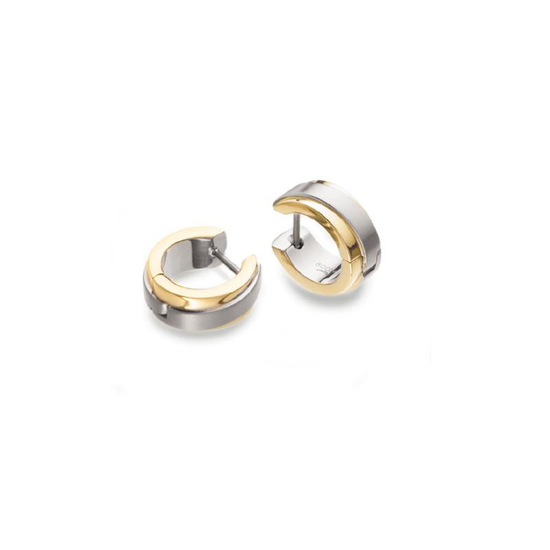 Boccia Titanium Oorbellen 0560-02 Zilverkleurig 15 mm