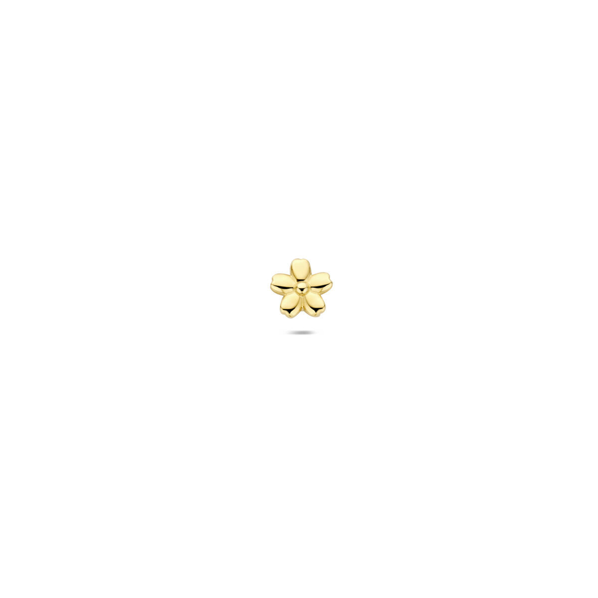 Fantasy Collection Flat back piercing bloem 3,5 mm 14K geelgoud