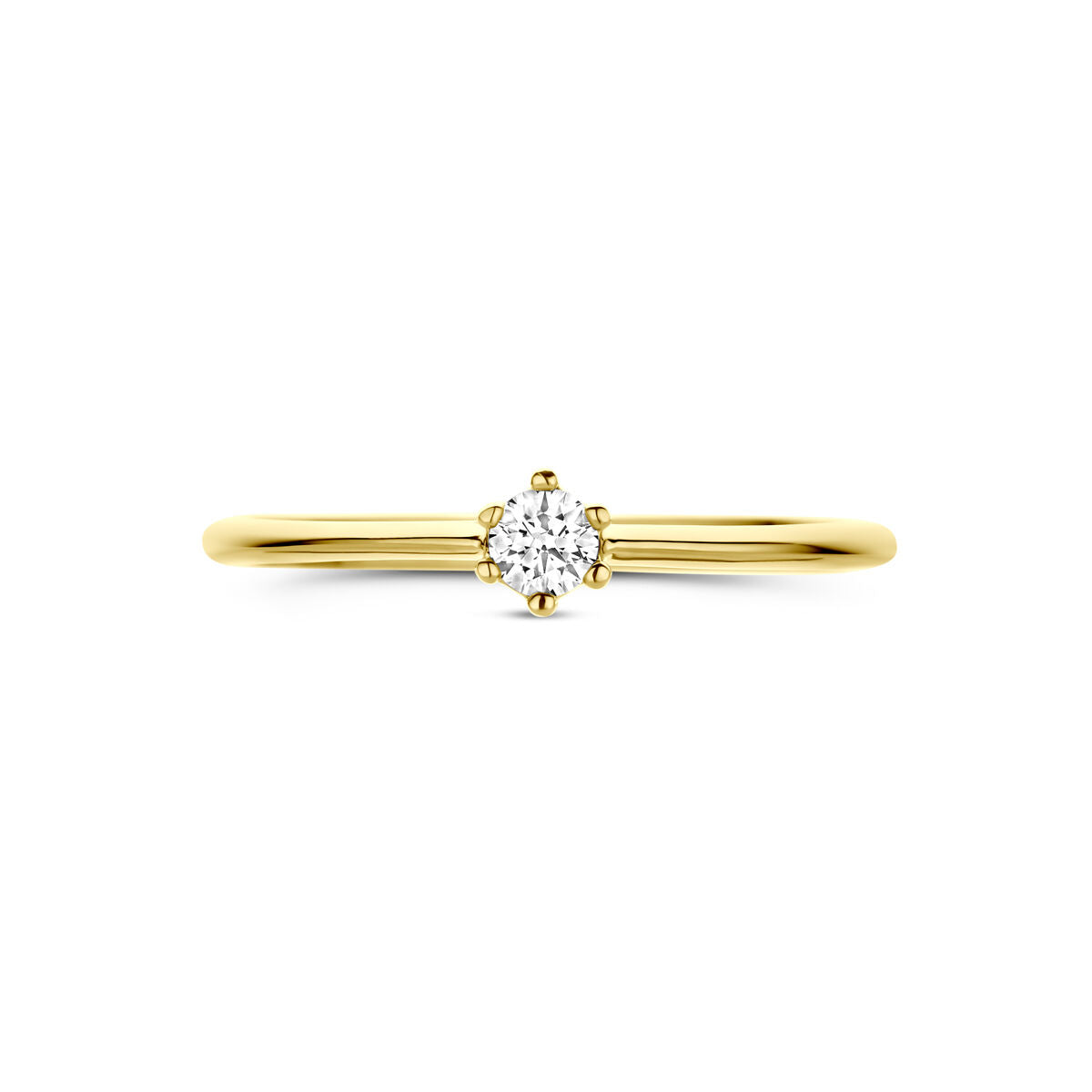 Fantasy Collection Ring zirkonia 14K geelgoud