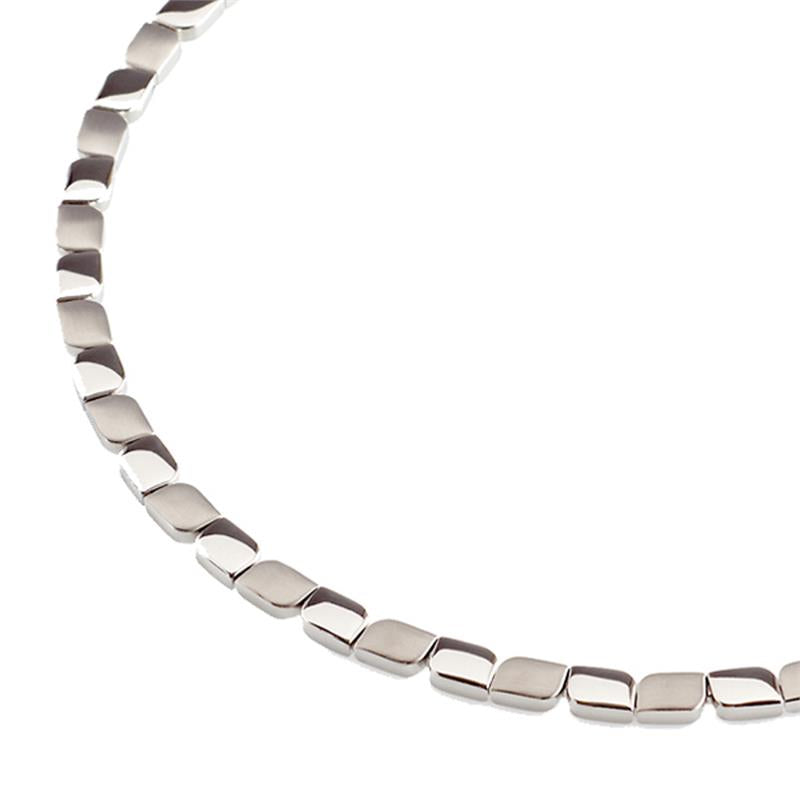 Boccia Titanium Ketting 08003-01 Zilverkleurig 450 mm