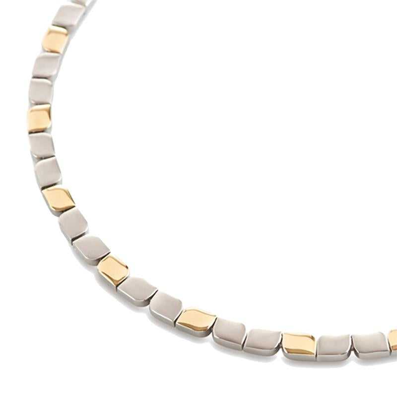 Boccia Titanium Ketting 08003-02 Zilverkleurig 450 mm