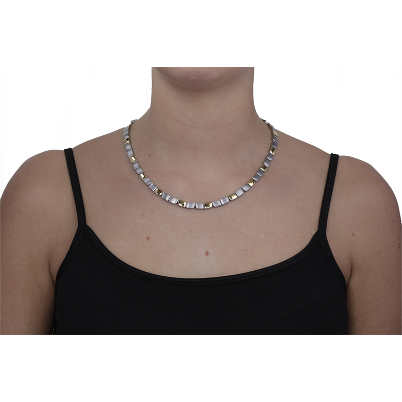 Boccia Titanium Ketting 08003-02 Zilverkleurig 450 mm