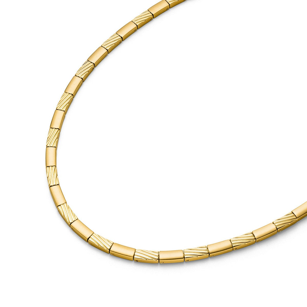 Boccia Titanium Ketting 08081-03 Goudkleurig 450 mm