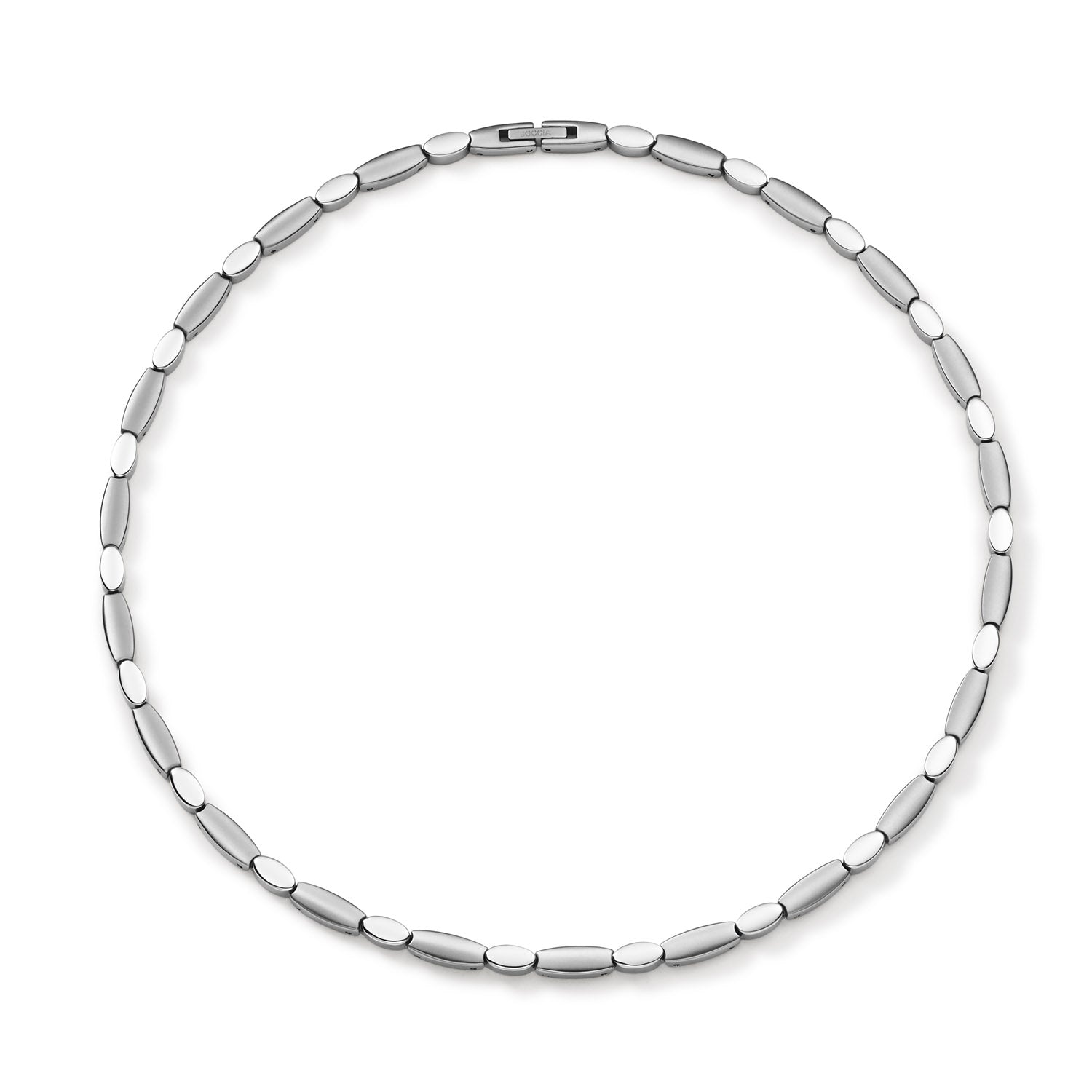 Boccia Titanium Ketting 08090-01 Zilverkleurig 500 mm