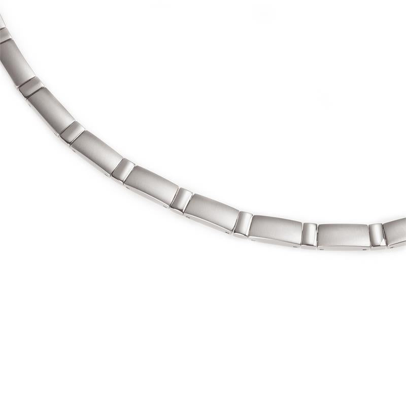 Boccia Titanium Ketting 0845-01 Zilverkleurig 450 mm