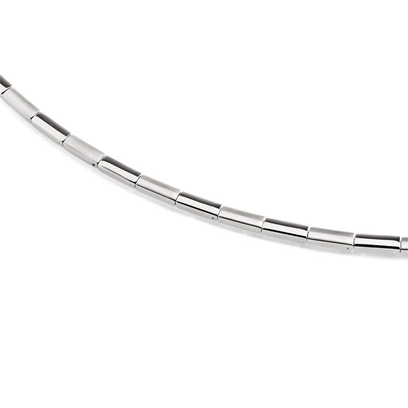 Boccia Titanium Ketting 0866-01 Zilverkleurig 450 mm