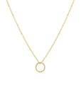 14K geelgoud collier rondje 40 - 42 - 44 cm 4018965