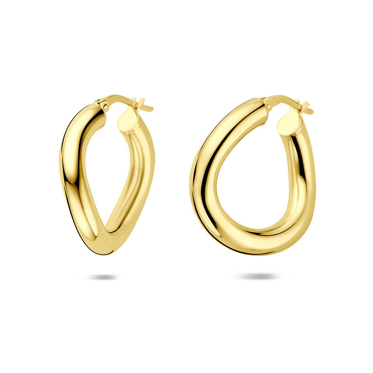Fantasy Collection Oorbellen 23 mm 1 micron zilver verguld