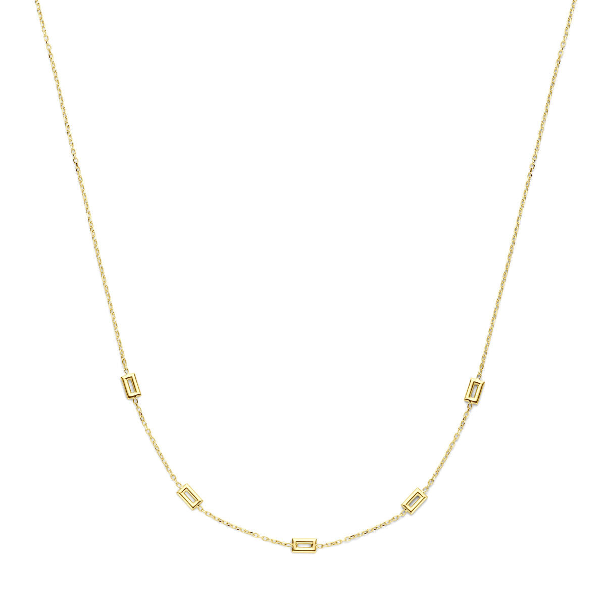 Fantasy Collection Collier 43 cm 14K geelgoud