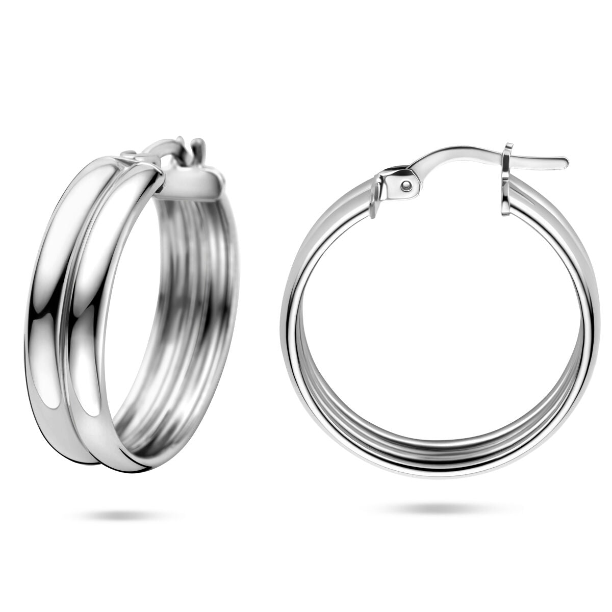 Fantasy Collection Oorbellen 23 mm zilver